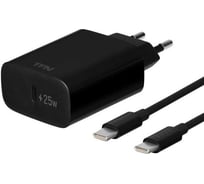 Сетевое зарядное устройство TFN type-c pd 25w+кабель type-c bk -WC34 TFN-WC34