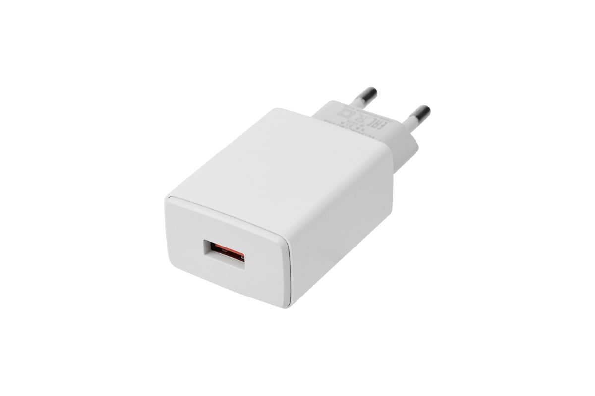 Сетевое зарядное устройство REXANT для iPhone/iPad USB, 5V, 2.1 A, белое  16-0275 - выгодная цена, отзывы, характеристики, фото - купить в Москве и РФ