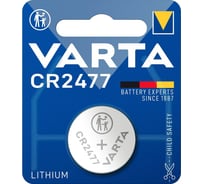 Батарейка Varta ELECTRONICS CR2477 BL1 Lithium 3V (6477 06477101401 31152690