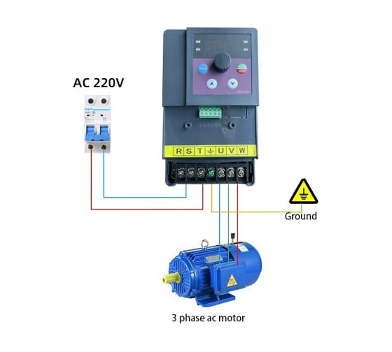 Частотный преобразователь M-DRIVER 220В 0.75кВт 4а M0007E1