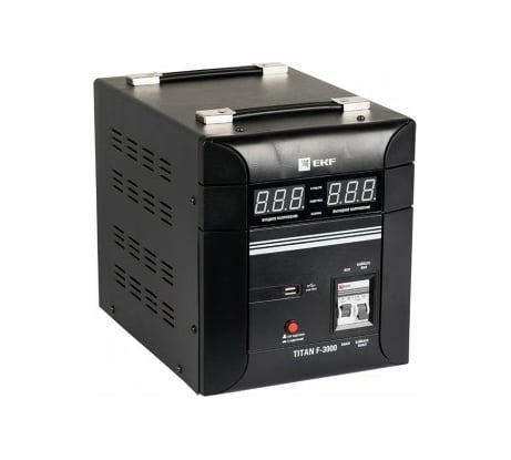 Стабилизатор напряжения EKF TITAN F-3000 напольный PROxima stab-f-3000