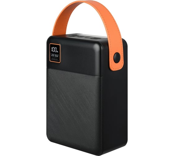 АКБ TFN 80000mah, porta lcd pd, 22.5w, черный TFN-PB-323-BK