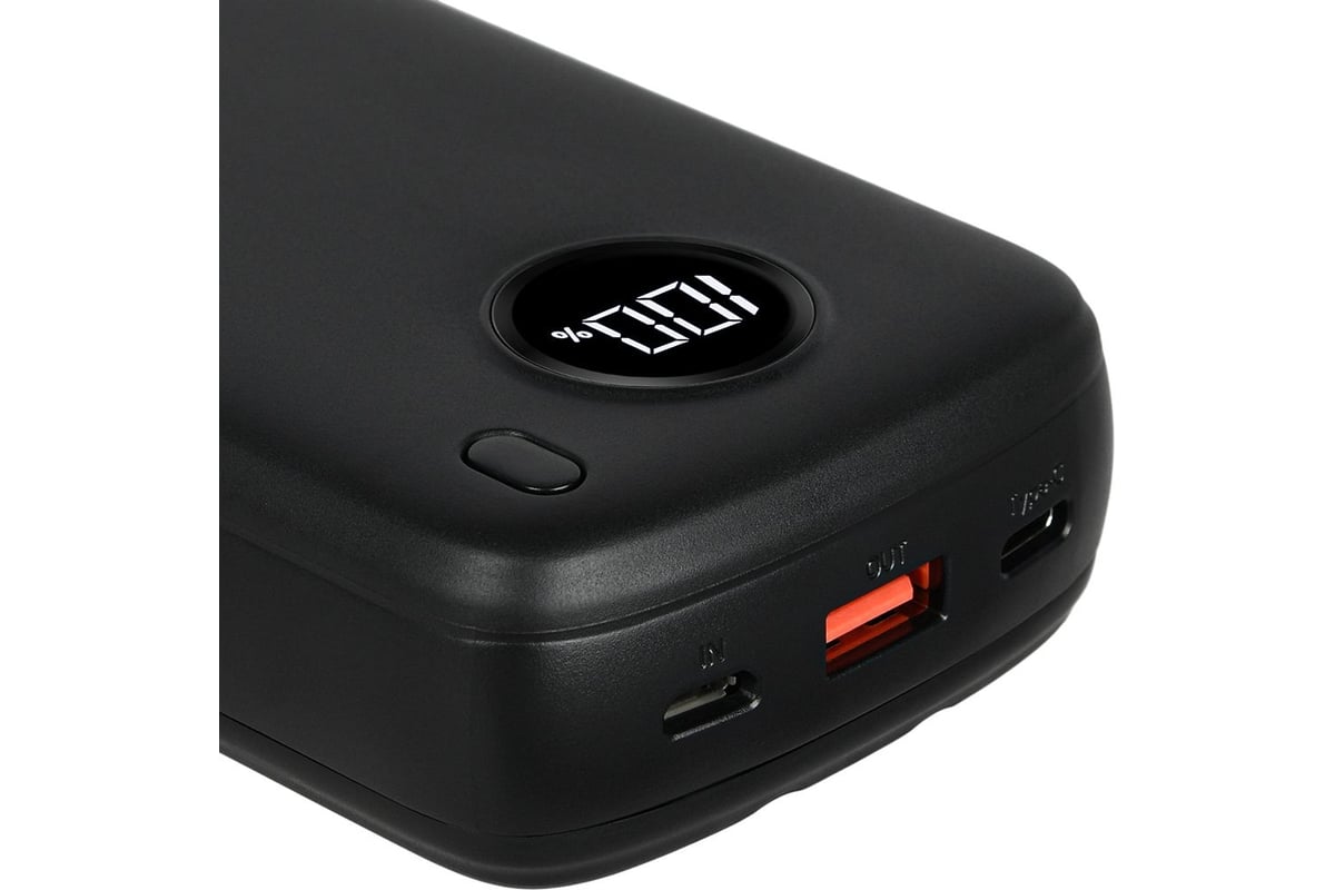 АКБ TFN 20000mah, power uni lcd pd, 22.5w, черный TFN-PB-325-BK ...