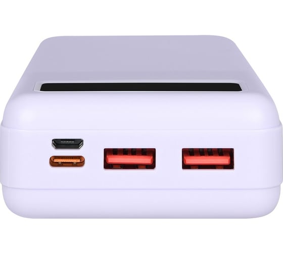 АКБ TFN 20000mah, porta lcd pd, 22.5w, фиолетовый TFN-PB-312-VL