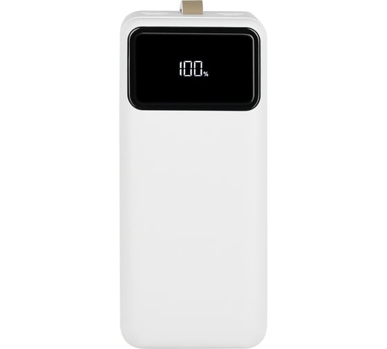 АКБ TFN 40000mah, porta lcd pd, 22.5w, белый TFN-PB-314-WH