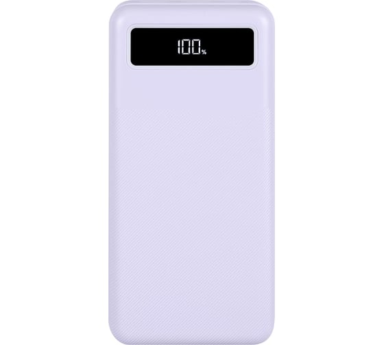 АКБ TFN 30000mah, porta lcd pd, 22.5w, фиолетовый TFN-PB-313-VL