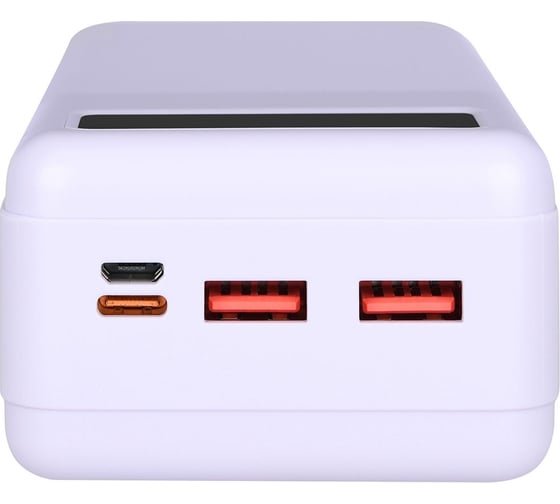 АКБ TFN 30000mah, porta lcd pd, 22.5w, фиолетовый TFN-PB-313-VL