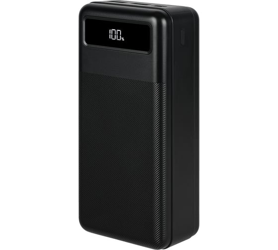 АКБ TFN 30000mah, porta lcd pd, 22.5w, черный TFN-PB-313-BK