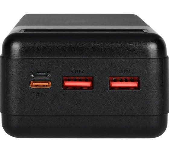 АКБ TFN 30000mah, porta lcd pd, 22.5w, черный TFN-PB-313-BK