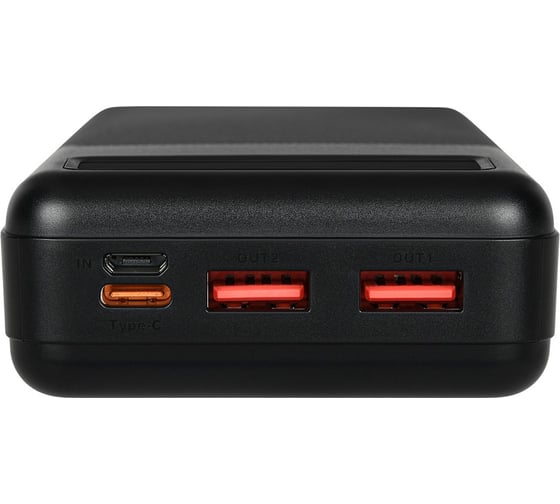 АКБ TFN 20000mah, porta lcd pd, 22.5w, черный TFN-PB-312-BK