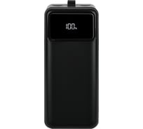 АКБ TFN 40000mah, porta lcd pd, 22.5w, черный TFN-PB-314-BK