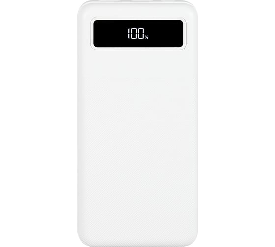 АКБ TFN 20000mah, porta lcd pd, 22.5w, белый TFN-PB-312-WH