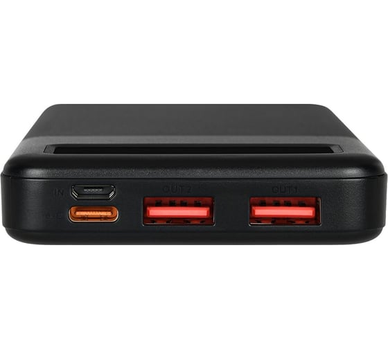 АКБ TFN 10000mah, porta lcd pd, 22.5w, черный TFN-PB-321-BK