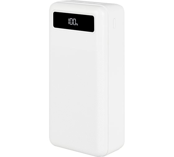 АКБ TFN 30000mah, porta lcd pd, 22.5w, белый TFN-PB-313-WH