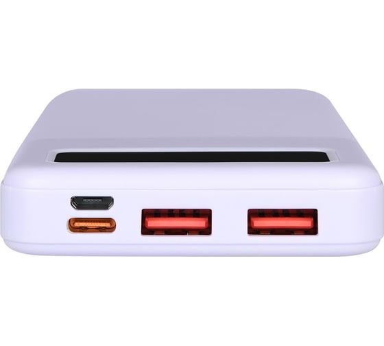 АКБ TFN 10000mah, porta lcd pd, 22.5w, фиолетовый TFN-PB-321-VL