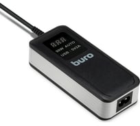 Автоматический блок питания BURO BUM-0065A90 90W 15V-20V 11-connectors 5A 1xUSB 2.1A от бытовой элек 945342