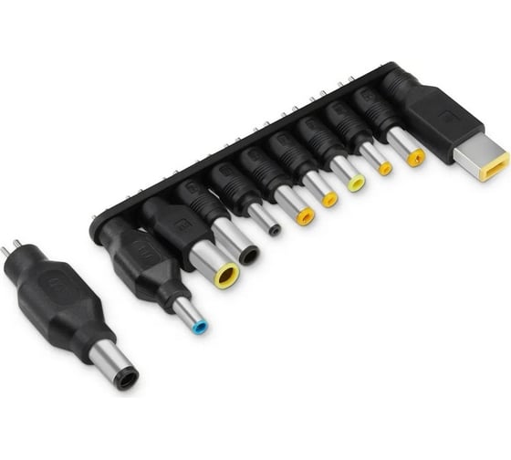 Ручной блок питания BURO BUM-1187H90 90W 12V-20V 11-connectors от бытовой электросети LED индикатор 825359