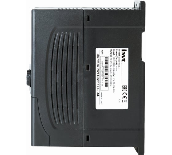 Частотный преобразователь INVT GD2 1,5 кВт 380В IP 20 (GD20-1R5G-4) 90001-01079
