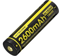 Аккумуляторная батарея Nitecore емкость 2600, тип 18650 NL1826R