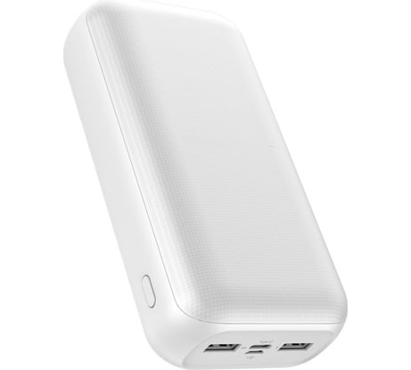 Внешний аккумулятор GOLF G55-C Powerbank 30000 mah Micro USB выход Type-C 2.1A USB 1 А 2.1A белый 30013669