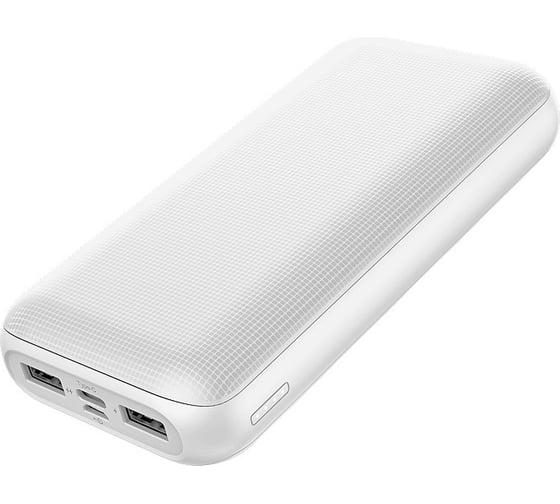 Внешний аккумулятор GOLF G54-C Powerbank 20000 mah Micro USB выход Type-C 2.1A USB 1 А 2.1A белый 30013668