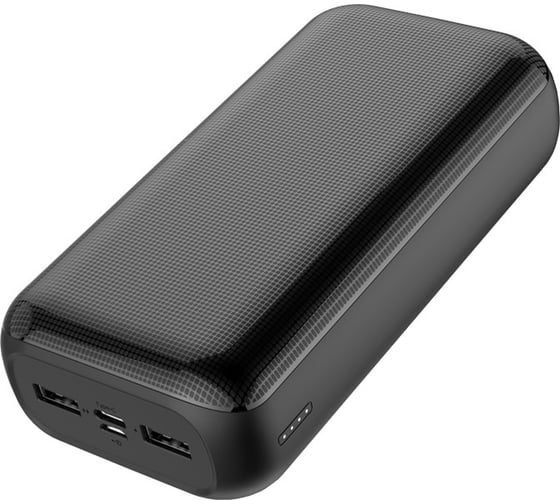 Внешний аккумулятор GOLF G55-C Powerbank 30000 mah Micro USB выход Type-C 2.1A USB 1 А 2.1A черный 30013842