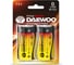 Алкалиновая батарейка Daewoo LR20 ENERGY Alkaline BL-2 1030429 1