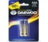 Алкалиновая батарейка Daewoo LR03 HIGH ENERGY Alkaline BL-2 5007567 1