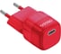 Сзу Deppa usb-c, power delivery, mini gan, 20вт, красный, 11441 1