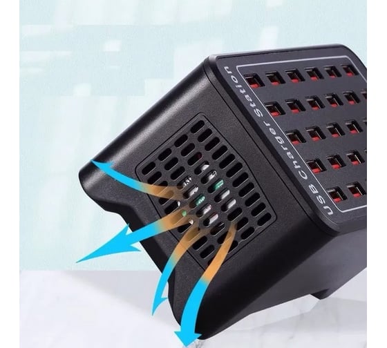 Зарядная станция PALMEXX YFY-A75 30*USB (5V-2.4A) 150W PX/PA-YFYA75