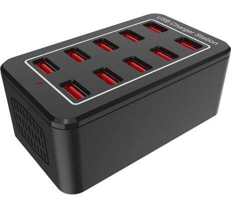 Зарядная станция PALMEXX YFY-A91 10*USB (5V-2.4A) 50W PX/PA-YFYA91
