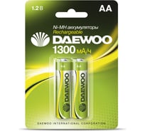 Аккумулятор Daewoo AA 1300mAh NI-MH BL-2 1037343