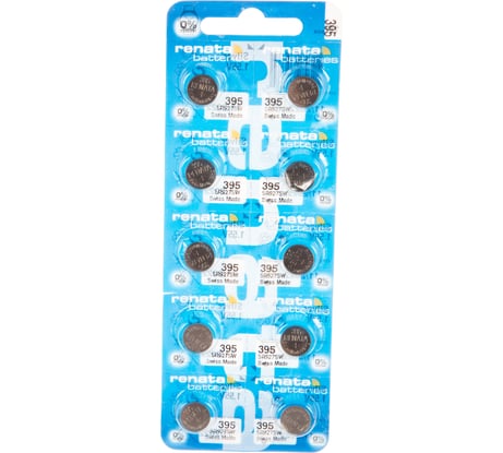 Батарейка для часов Renata R 395 BL-10  11449