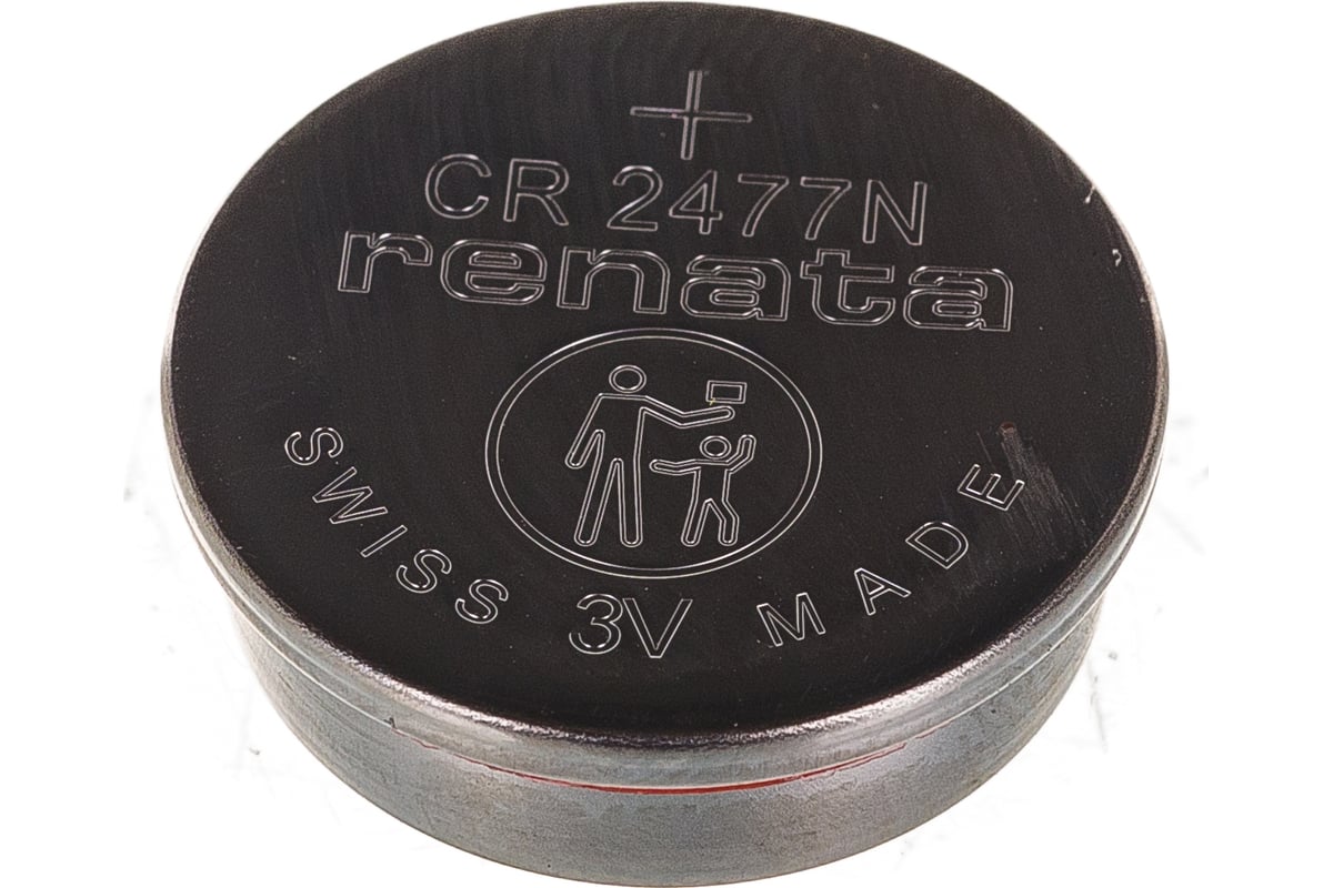 Литиевая батарейка Renata CR 2477 Li/MnO2 N 6 BL 950mAh, 3V NEW 12711 ...