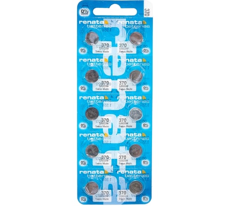Батарейка для часов Renata R 370 BL-10 11455