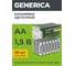 Батарейка щелочная GENERICA alkaline lr06/aa (28шт/бокс) ABT-LR06-ST-B28-G 2