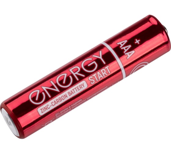 Батарейка солевая ENERGY start r03/4b (aaа) 4шт 107039