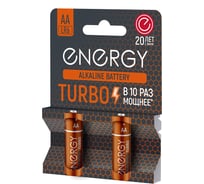 Алкалиновая батарейка ENERGY turbo lr6/2b (aа) 2шт 107050