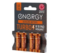 Алкалиновая батарейка ENERGY turbo lr6/4b (aа) 4шт 107051