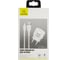 Сетевое зарядное устройство USAMS Модель Send-Tu Series Set, 2 USB + кабель Type-C U35, белый (XTXLOGT18TC05) УТ000024954 3