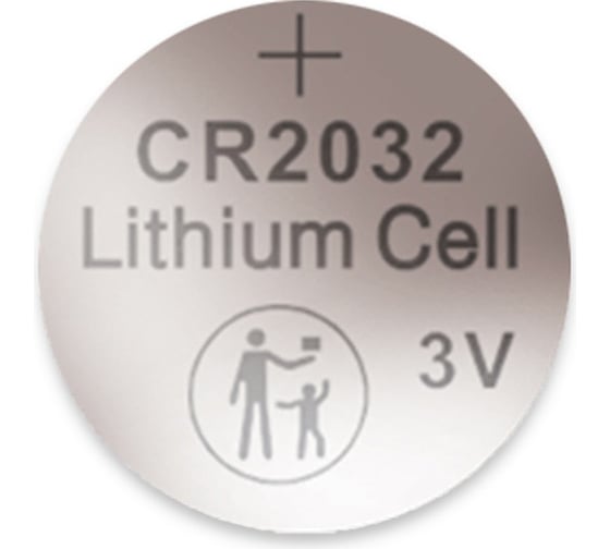 Батарейка Литиевый таблеточный Элемент питания CRAZYPOWER CR2032 3В BL-6 (упаковка 6шт) 5049000