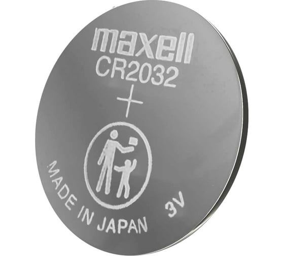 Литиевый таблеточный элемент питания Maxell CR2032 BL-5 (блист. 5шт) 80131258 1