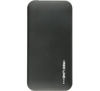 Внешний АКБ Red Line B8000 (8000 mAh), металл, черный УТ000010568