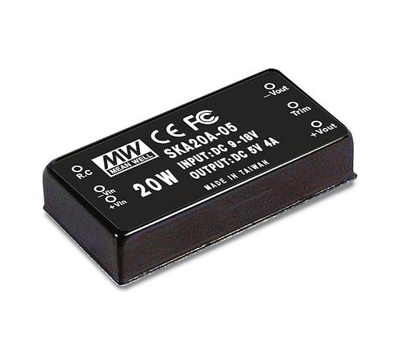 DC/DC преобразователь Mean Well SKA20B-12 Т02013303