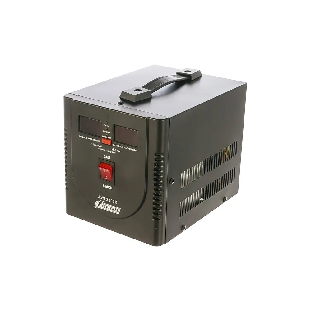 Стабилизатор напряжения AVS 2000 E Black Powerman 6187952 - выгодная ...