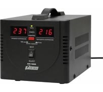 Стабилизатор напряжения AVS 1000 E Black Powerman 6187950