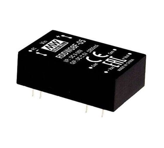 DC/DC преобразователь RDDW08G-15 Mean Well Т03175970