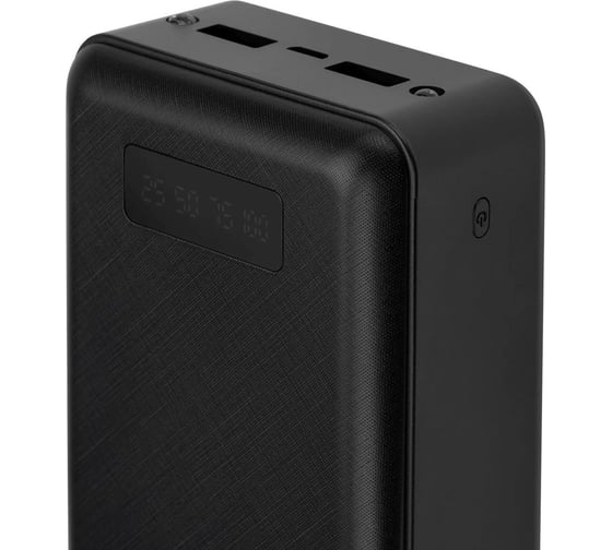 Мобильный аккумулятор BURO BPF30D 30000mAh, QC4.0/PD3.0 22.5W, 4.6A 2xUSB-A/USB-C, черный (BPF30D22PBK) 1450665