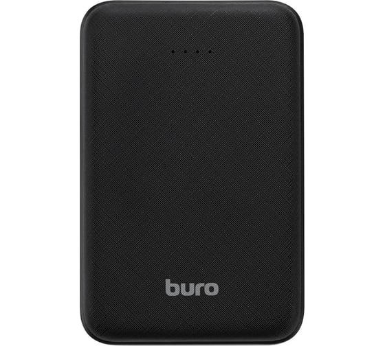 Мобильный аккумулятор BURO T4-10000 10000mAh 10W 2A 2xUSB-A черный (T4-10000-BK) 358100 1