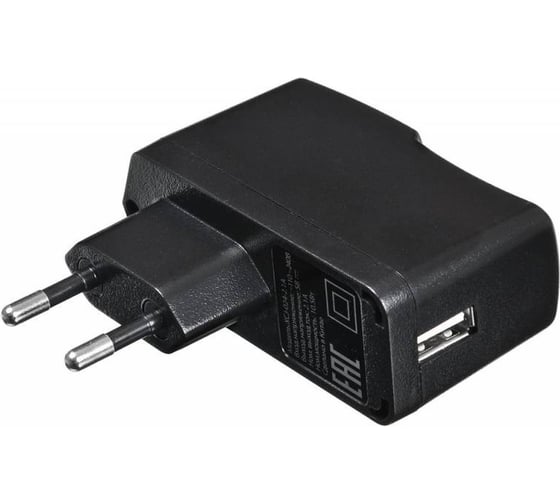 Универсальное сетевое зарядное устройство BURO XCJ-024-2.1A 10.5W 2.1A USB-A черный 373522 1